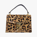 Secondhand Miu Miu Leopard print Multicolour ponyhair×leather  shoulderbag | stylenewstar