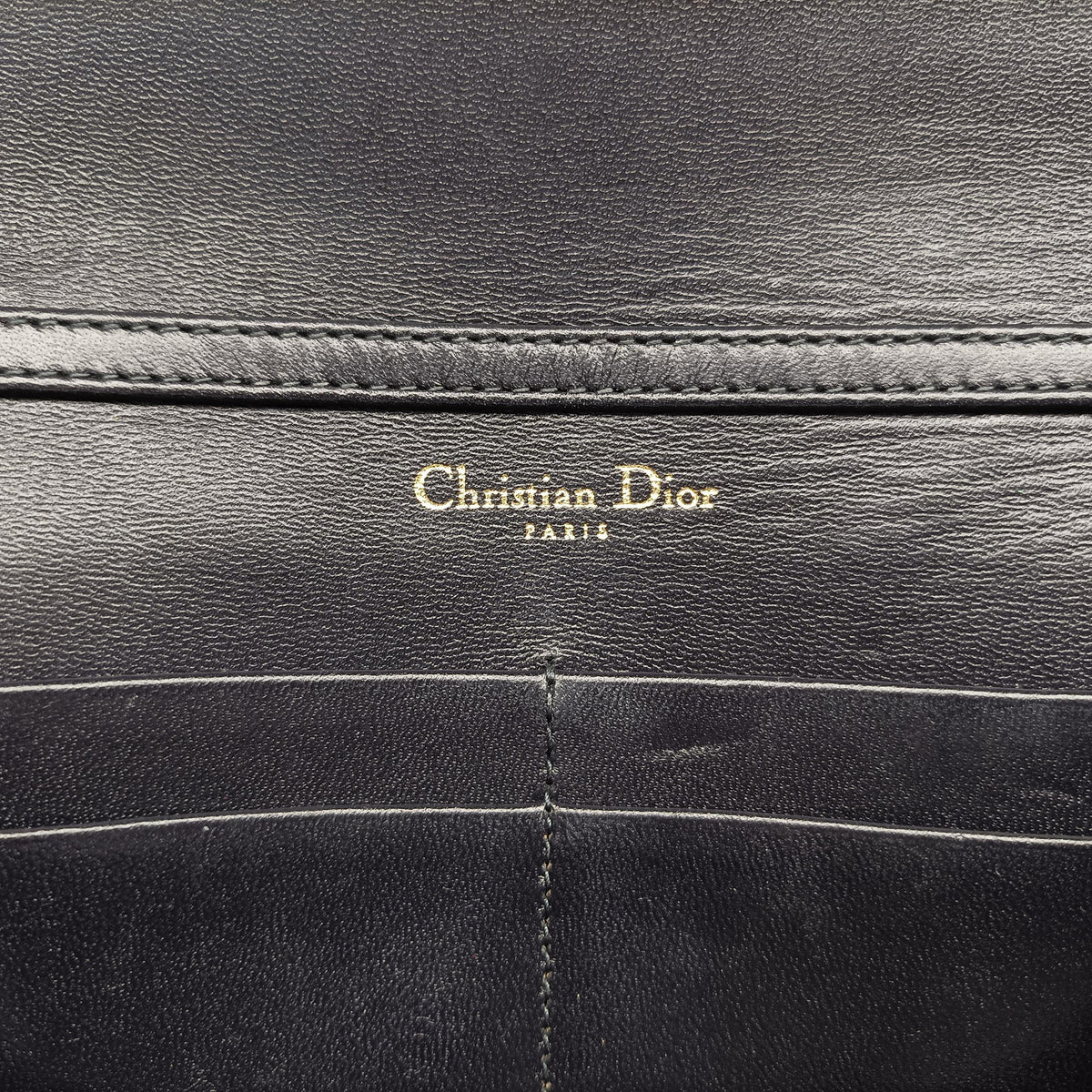 Pre-owned Christian Dior Diorama Burgundy Leather  shoulderbag | stylenewstar