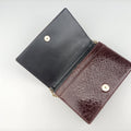 Pre-owned Christian Dior Diorama Burgundy Leather  shoulderbag | stylenewstar