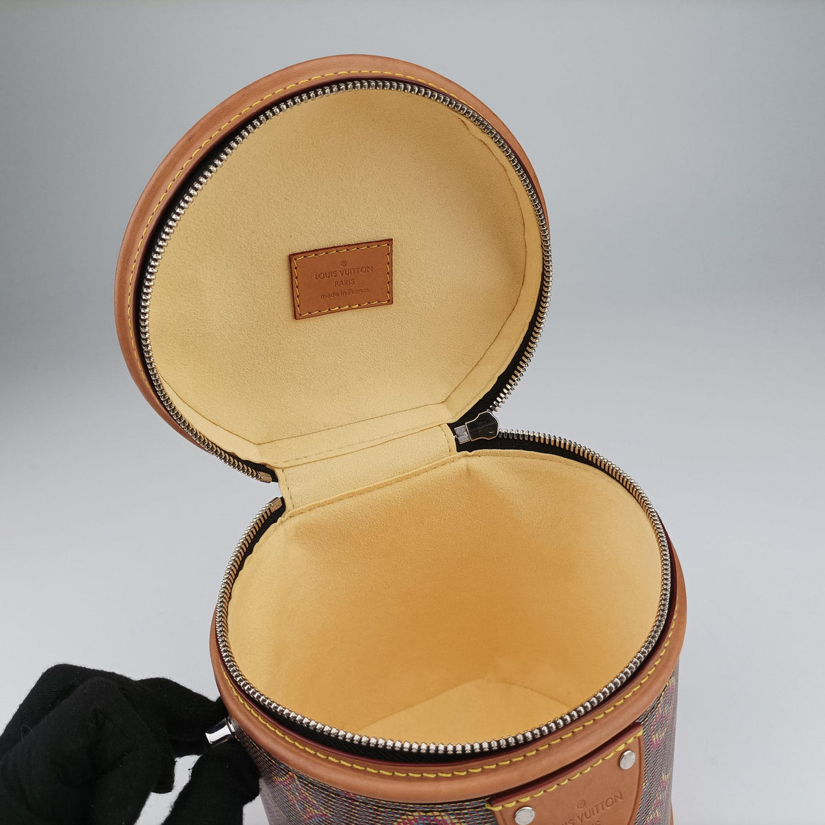 LV Pop Cannes Multicolour Monogram 3D PopCanvas × Vachetta Leather M55457 FL2129 IC ChipLVポップ カンヌ　 マルチカラー モノグラム 3D ポップ キャンバス × ヌメ革 M55457 FL2129 ICチップ