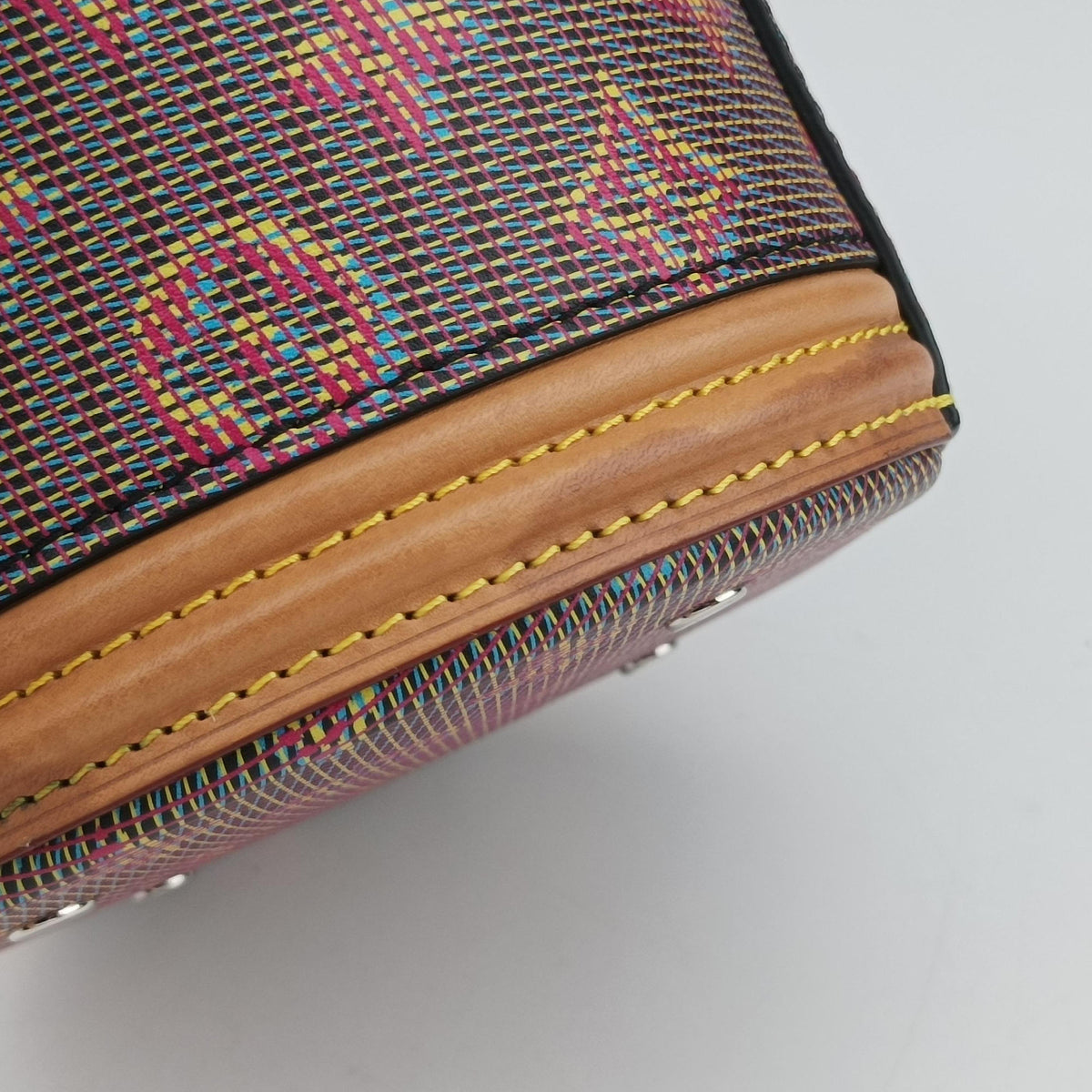 LV Pop Cannes Multicolour Monogram 3D PopCanvas × Vachetta Leather M55457 FL2129 IC ChipLVポップ カンヌ　 マルチカラー モノグラム 3D ポップ キャンバス × ヌメ革 M55457 FL2129 ICチップ