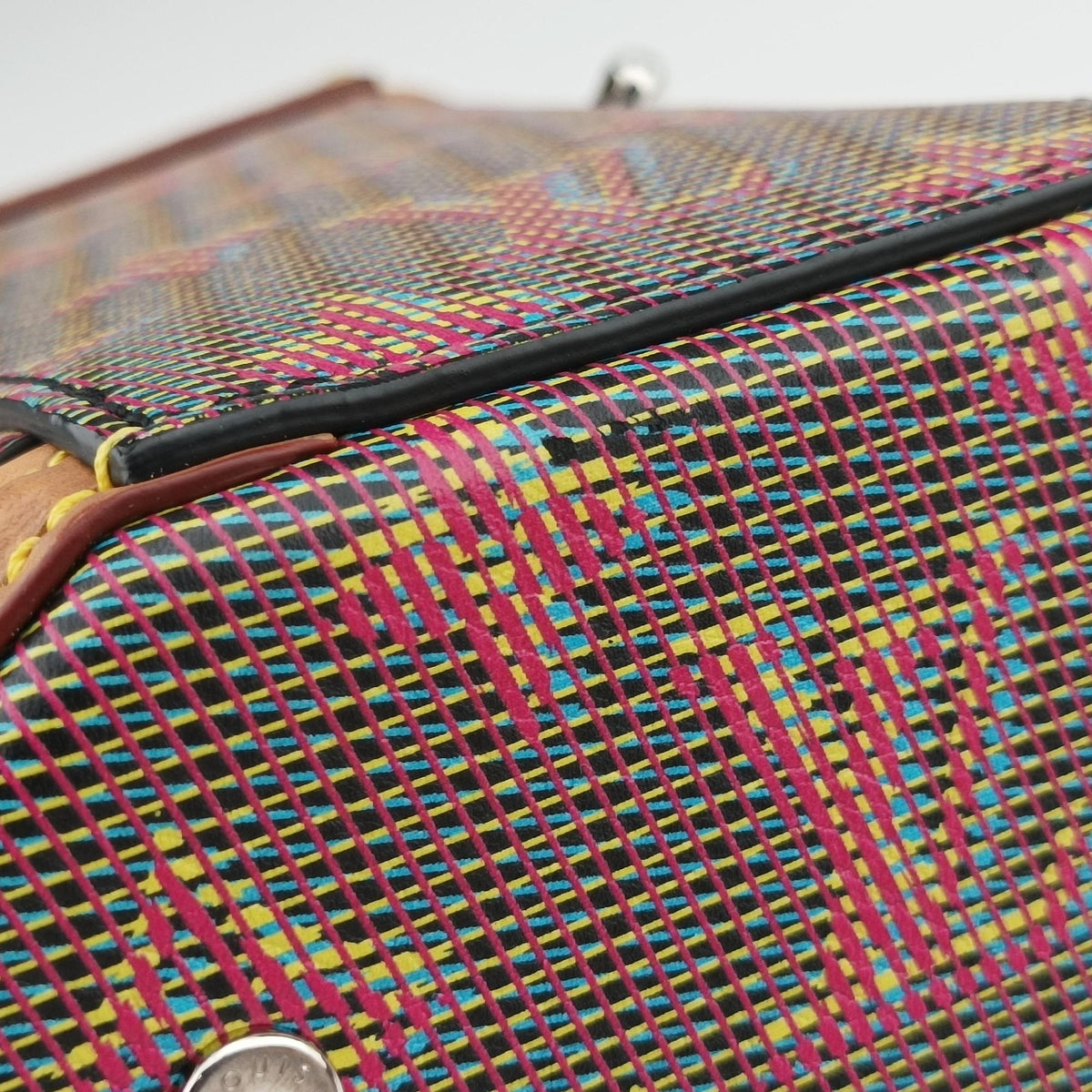 LV Pop Cannes Multicolour Monogram 3D PopCanvas × Vachetta Leather M55457 FL2129 IC ChipLVポップ カンヌ　 マルチカラー モノグラム 3D ポップ キャンバス × ヌメ革 M55457 FL2129 ICチップ