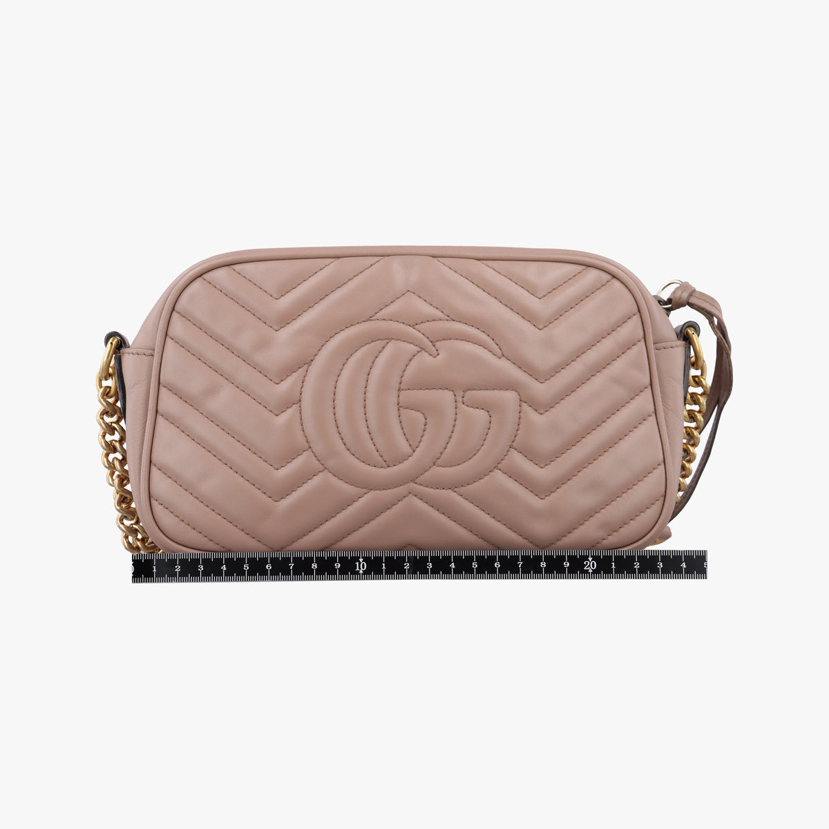 GG Marmont Beige Leather 447632 G027022416GGマーモント ベージュ レザー 447632 G027022416
