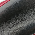 GG Marmont Black×Red Leather 550154 H029690636GGマーモント ブラック×レッド レザー 550154 H029690636
