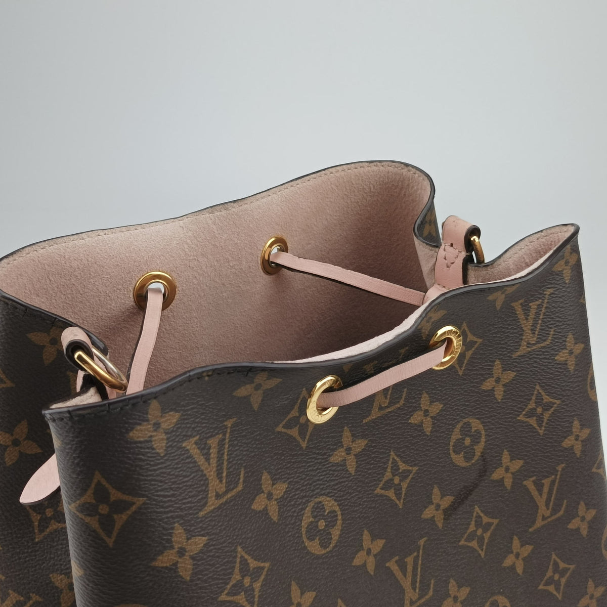 NeoNoe BROWN×Rose Poodle Monogram Canvas M44022 SP4108ネオノエ ブラウン×ローズプードル モノグラムキャンバス M44022 SP4108