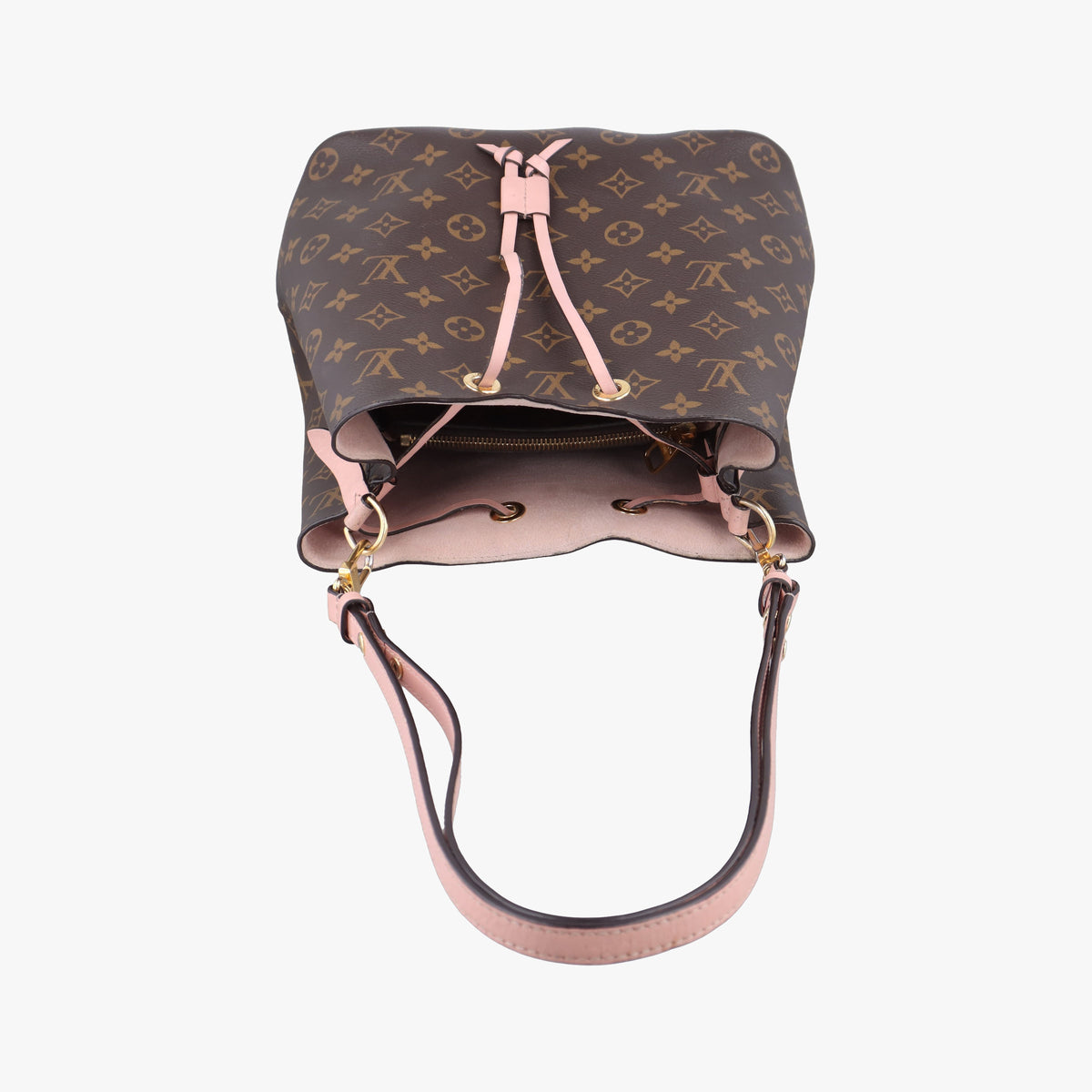 NeoNoe BROWN×Rose Poodle Monogram Canvas M44022 SP4108ネオノエ ブラウン×ローズプードル モノグラムキャンバス M44022 SP4108