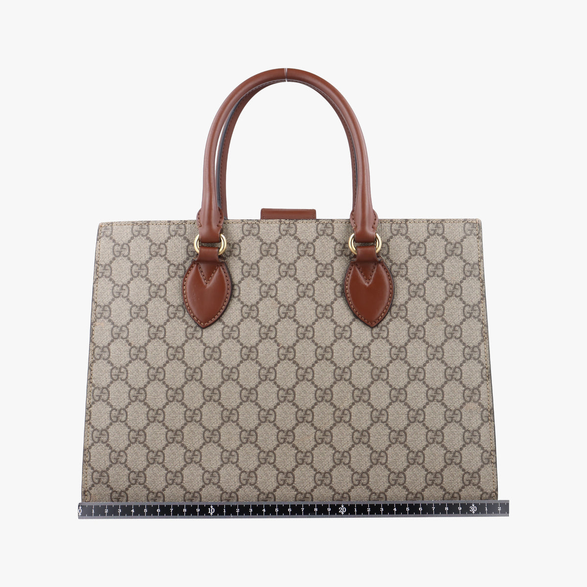 GG SUPREME beige×brown PVC coated canvas×Leather 409531 C019526158GGスプリーム ベージュ×ブラウン PVCコーティングキャンバス×レザー 409531 C019526158
