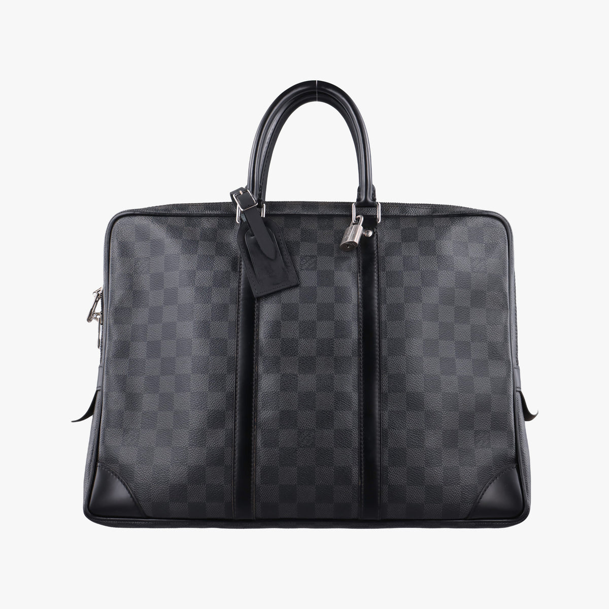Porte Documents Voyage Noir Damier Graphite N41125 TR0133ポルト ドキュマン ヴォワヤージュ ノワール ダミエグラフィット N41125 TR0133
