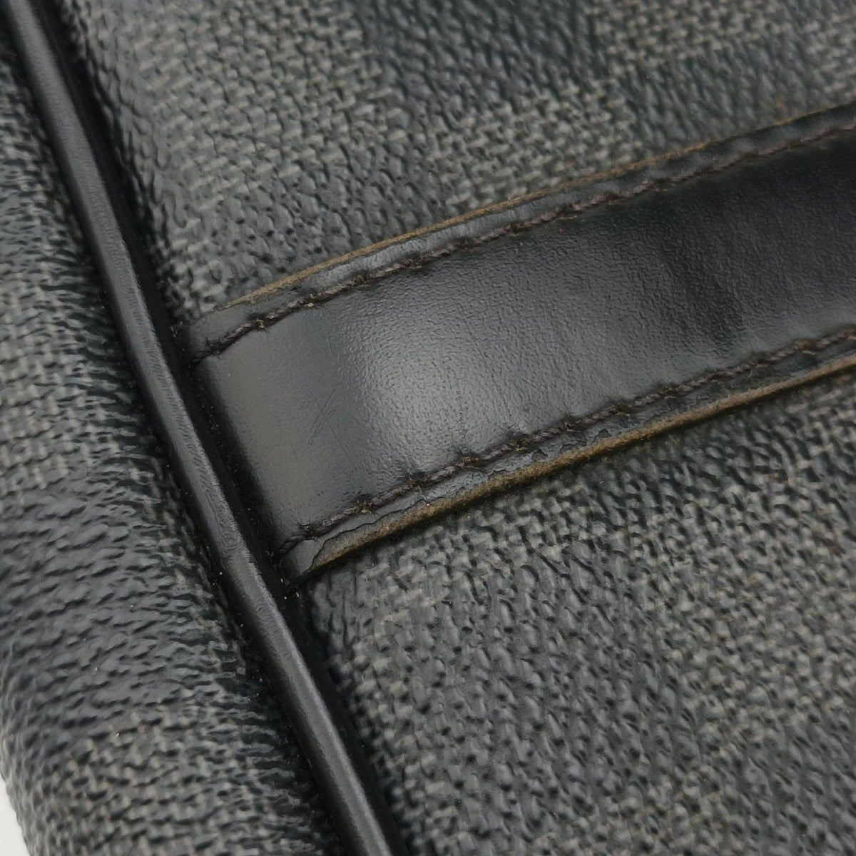 Porte Documents Voyage Noir Damier Graphite N41125 TR0133ポルト ドキュマン ヴォワヤージュ ノワール ダミエグラフィット N41125 TR0133