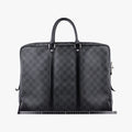 Porte Documents Voyage Noir Damier Graphite N41125 TR0133ポルト ドキュマン ヴォワヤージュ ノワール ダミエグラフィット N41125 TR0133