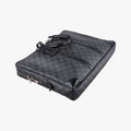 Porte Documents Voyage Noir Damier Graphite N41125 TR0133ポルト ドキュマン ヴォワヤージュ ノワール ダミエグラフィット N41125 TR0133