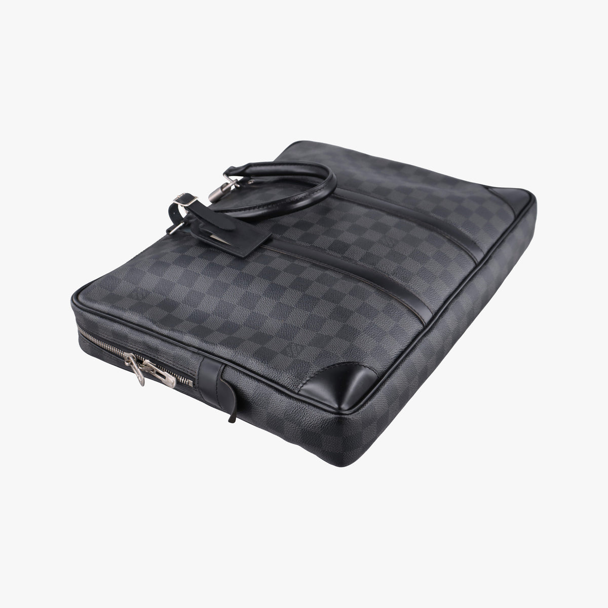 Porte Documents Voyage Noir Damier Graphite N41125 TR0133ポルト ドキュマン ヴォワヤージュ ノワール ダミエグラフィット N41125 TR0133