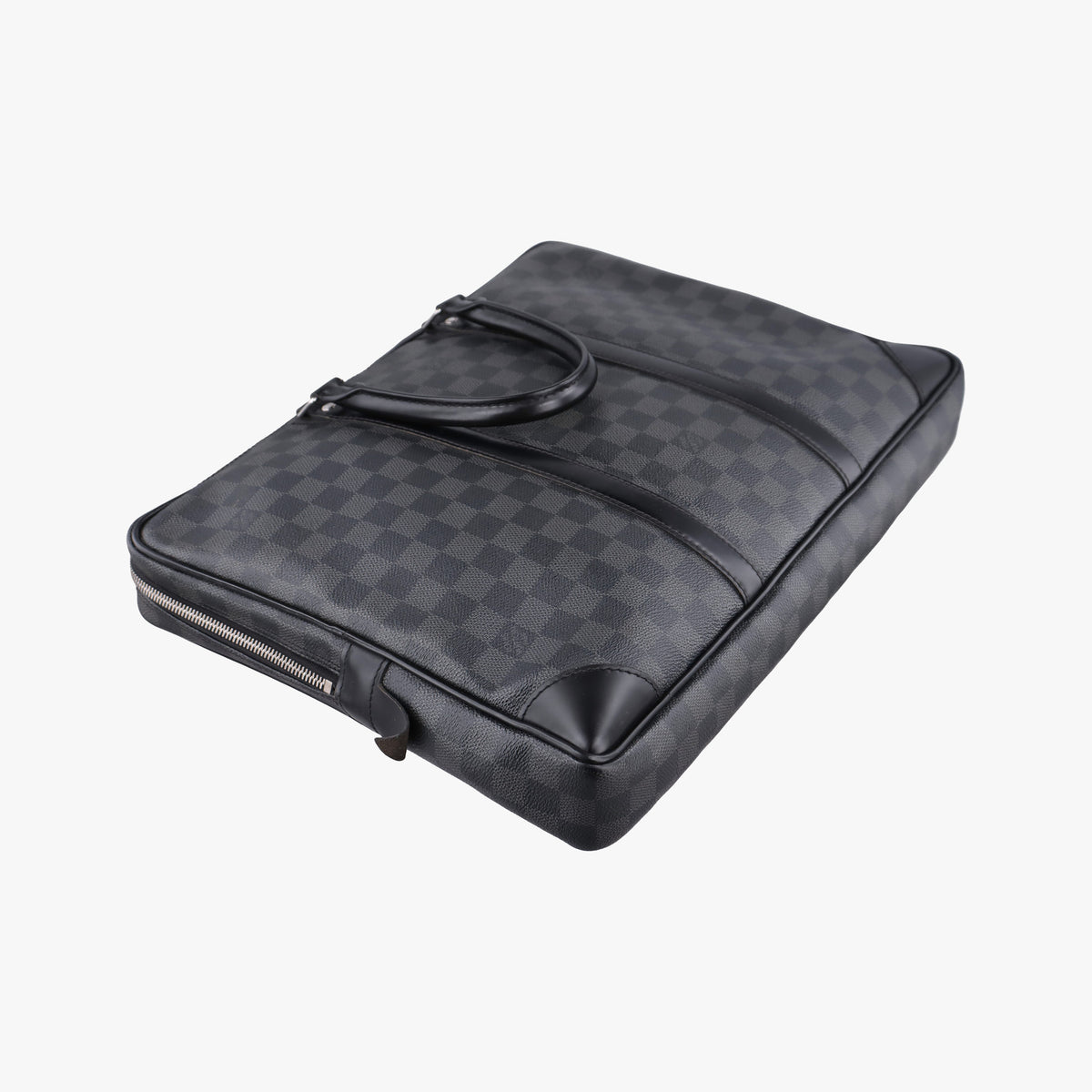 Porte Documents Voyage Noir Damier Graphite N41125 TR0133ポルト ドキュマン ヴォワヤージュ ノワール ダミエグラフィット N41125 TR0133