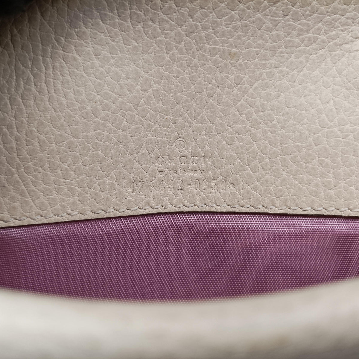 Dionysus White Leather 476432 ディオニュソス ホワイト レザー 476432 