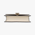 Pre-owned Gucci Sylvie Ivory×Navy×Red Leather 494646 shoulderbag | stylenewstar