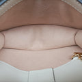 Pre-owned Gucci Sylvie Ivory×Navy×Red Leather 494646 shoulderbag | stylenewstar