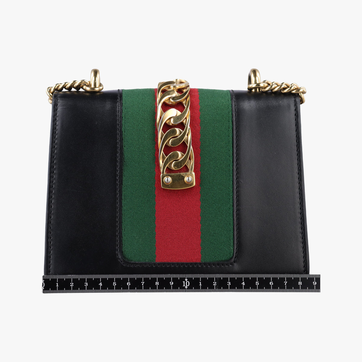 Sylvie Black×red×green Leather 431666 H021749324シルヴィ ブラック×レッド×グリーン レザー 431666 H021749324