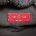 VLTN Print Black Leather IC ChipVLTN プリント ブラック レザー ICチップ