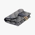 Saddle Navy×Gray Jacquard x Leather 12-MA-0290サドル ネイビー×グレー ジャガード×レザー 12-MA-0290