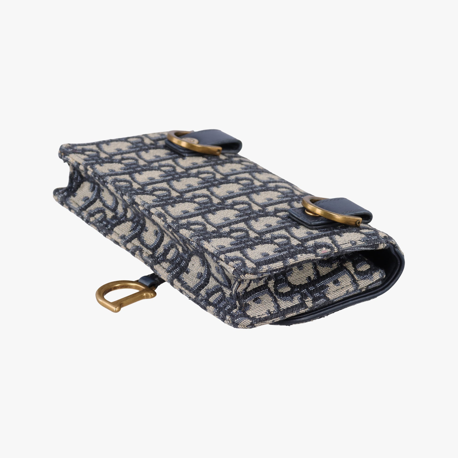 Saddle Navy×Gray Jacquard x Leather 12-MA-0290サドル ネイビー×グレー ジャガード×レザー 12-MA-0290