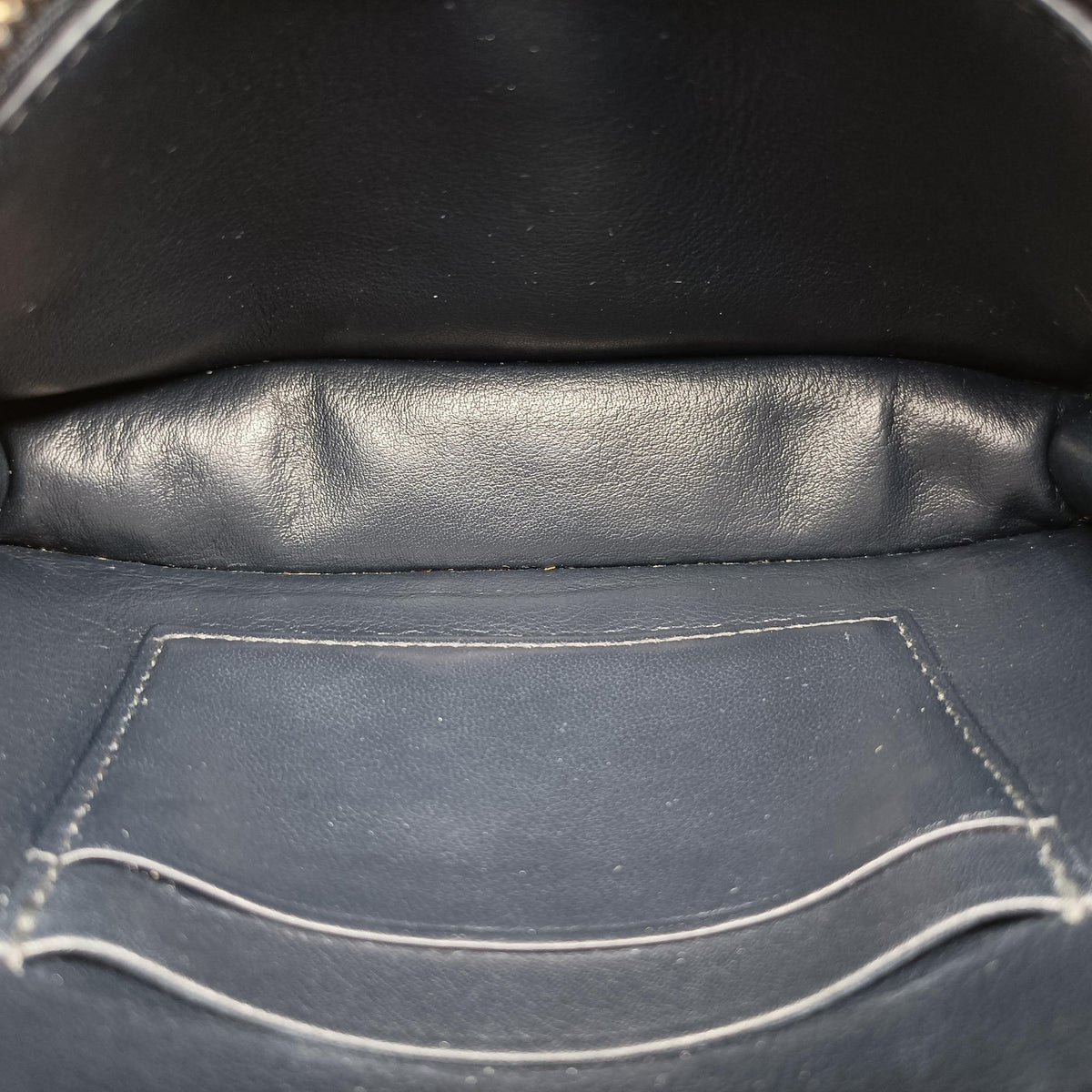Saddle Navy×Gray Jacquard x Leather 12-MA-0290サドル ネイビー×グレー ジャガード×レザー 12-MA-0290