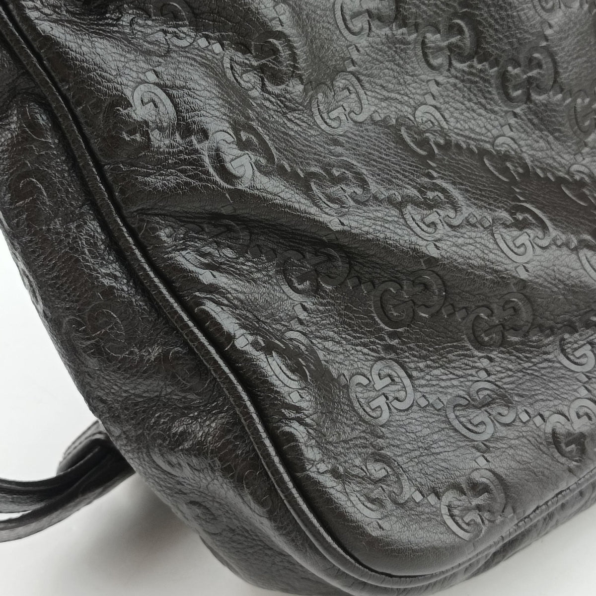 GG Imprime Messenger Brown Leather 201448 C5735543GGインプリメ メッセンジャー ブラウン レザー 201448 C5735543