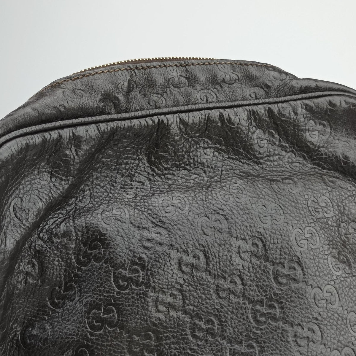 GG Imprime Messenger Brown Leather 201448 C5735543GGインプリメ メッセンジャー ブラウン レザー 201448 C5735543