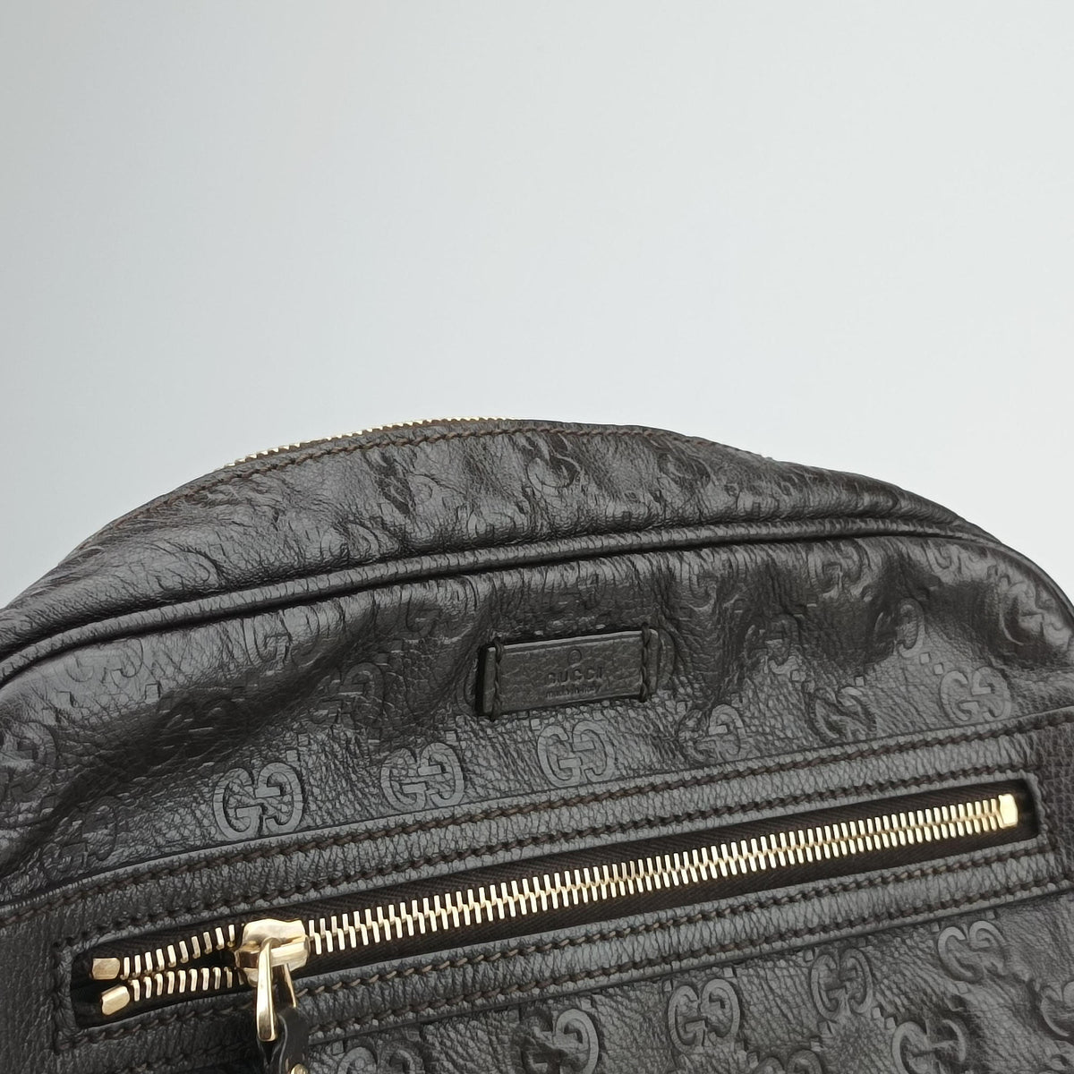 GG Imprime Messenger Brown Leather 201448 C5735543GGインプリメ メッセンジャー ブラウン レザー 201448 C5735543