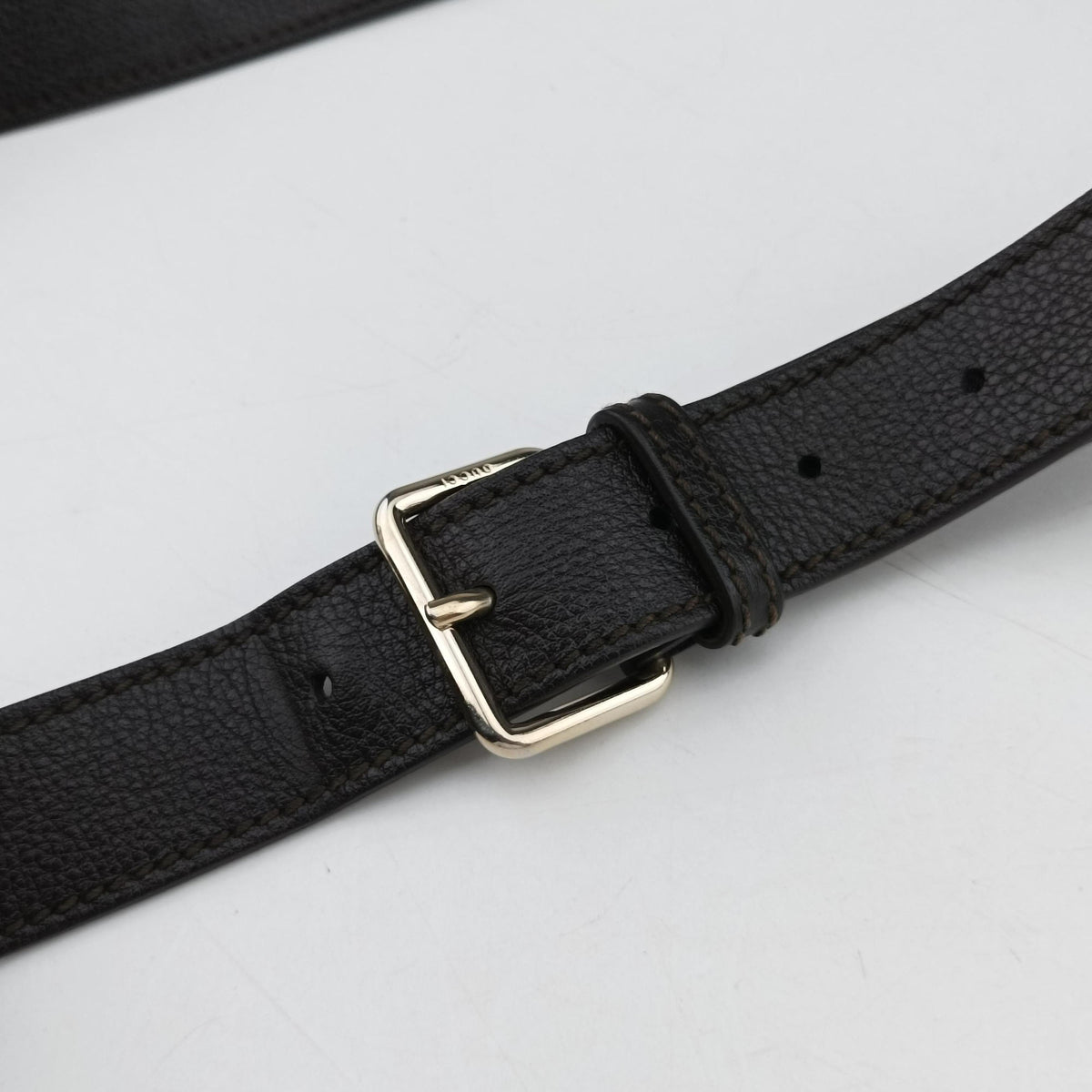 GG Imprime Messenger Brown Leather 201448 C5735543GGインプリメ メッセンジャー ブラウン レザー 201448 C5735543