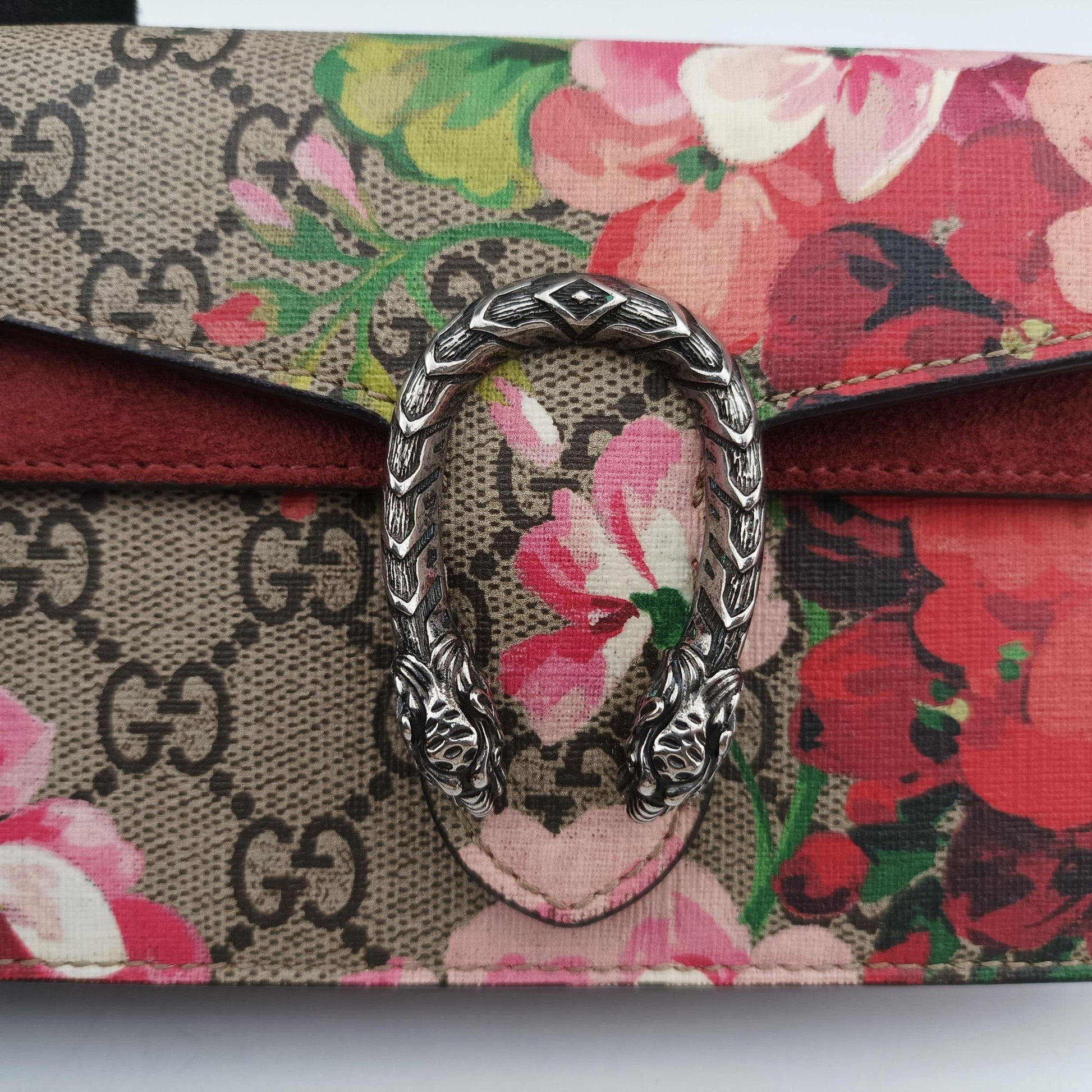 Dionysus Beige×Multicolour PVC coated canvas×suede 476432 ディオニュソス ベージュ×マルチカラー PVCコーティングキャンバス×スエード 476432 