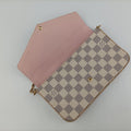 Pochette Felicie Azur Damier Canvas N63106 IC Chipポシェットフェリシー アズール ダミエキャンバス N63106 ICチップ