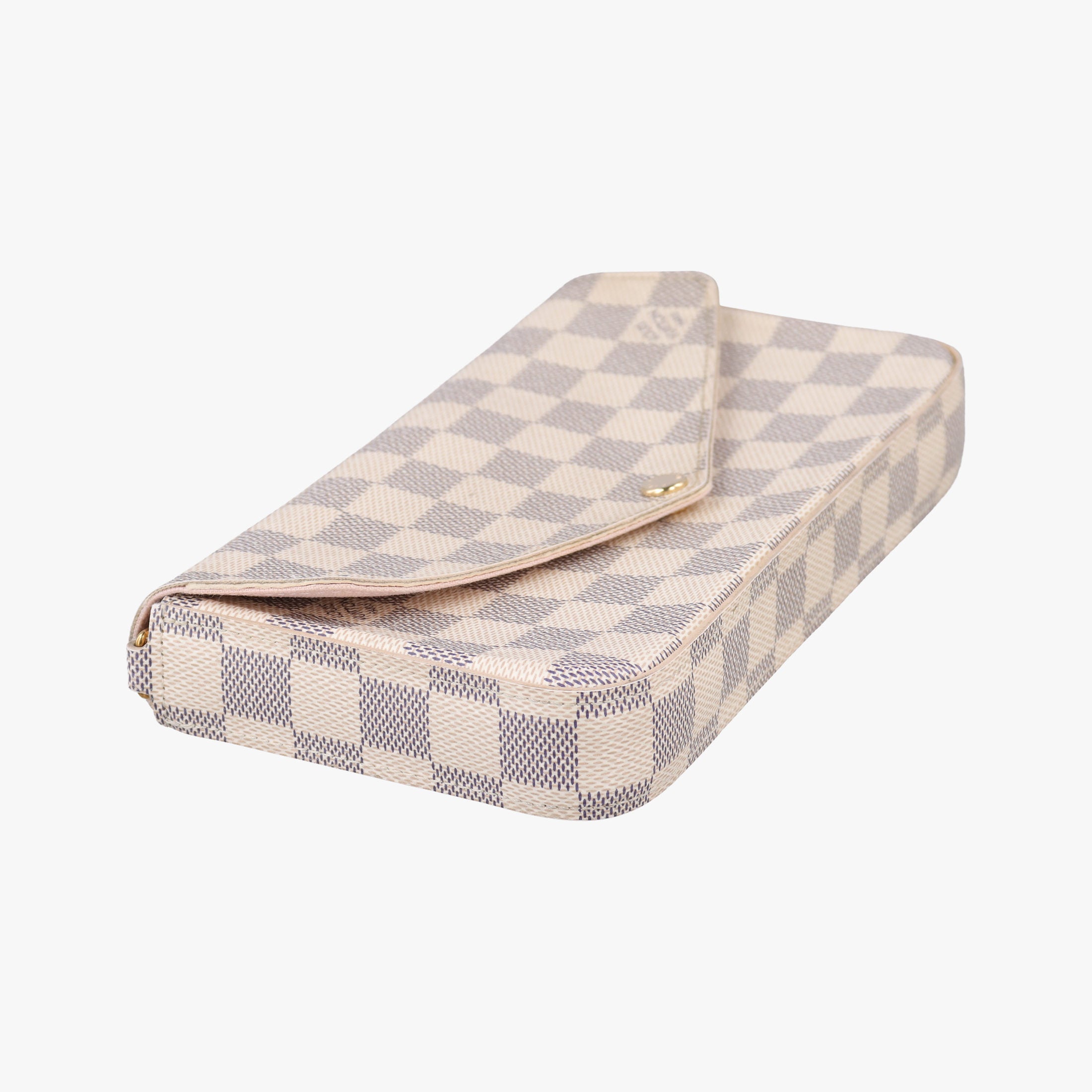Pochette Felicie Azur Damier Canvas N63106 IC Chipポシェットフェリシー アズール ダミエキャンバス N63106 ICチップ