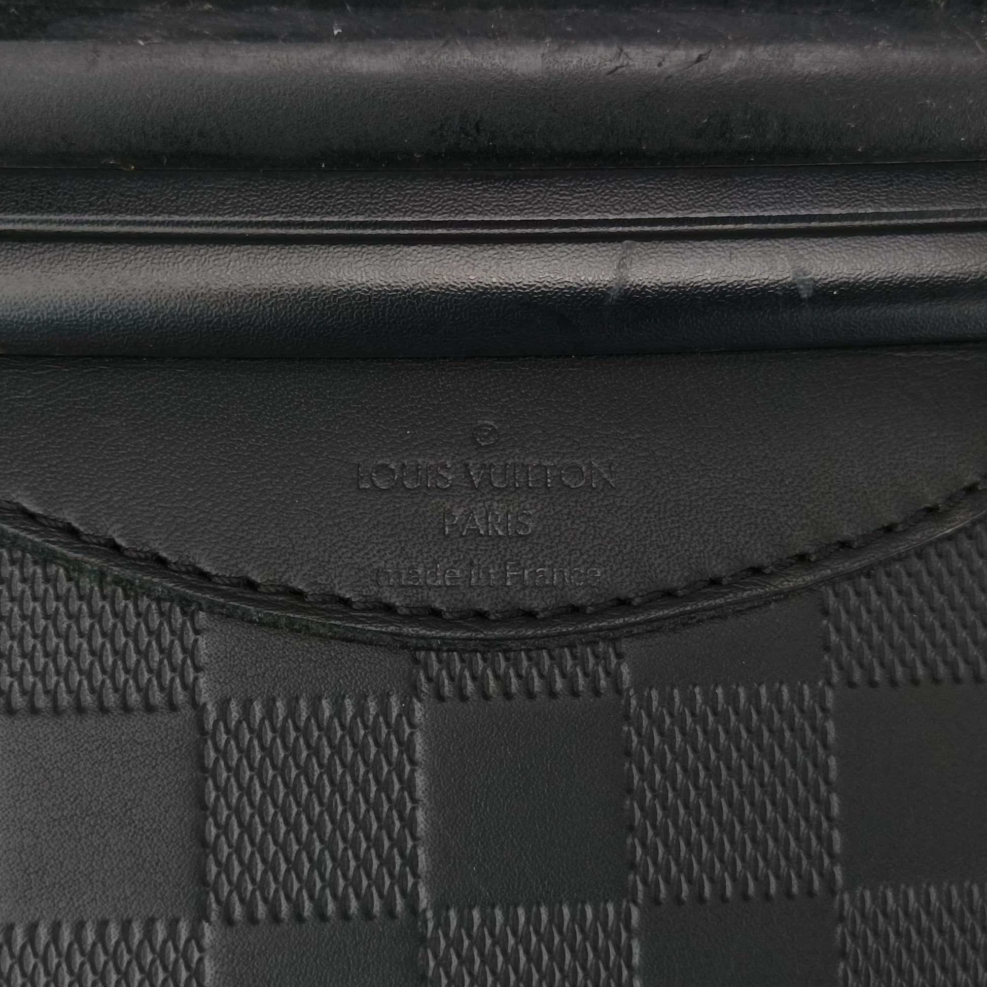 Pegase55 Case Matte Black Damier Infini N41231 SP0153ペガス55　スーツケース ブラック ダミエ アンフィニ N41231 SP0153