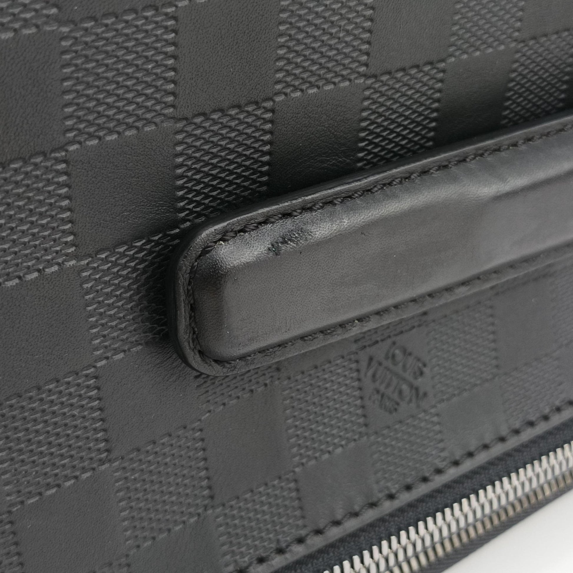 Pegase55 Case Matte Black Damier Infini N41231 SP0153ペガス55　スーツケース ブラック ダミエ アンフィニ N41231 SP0153