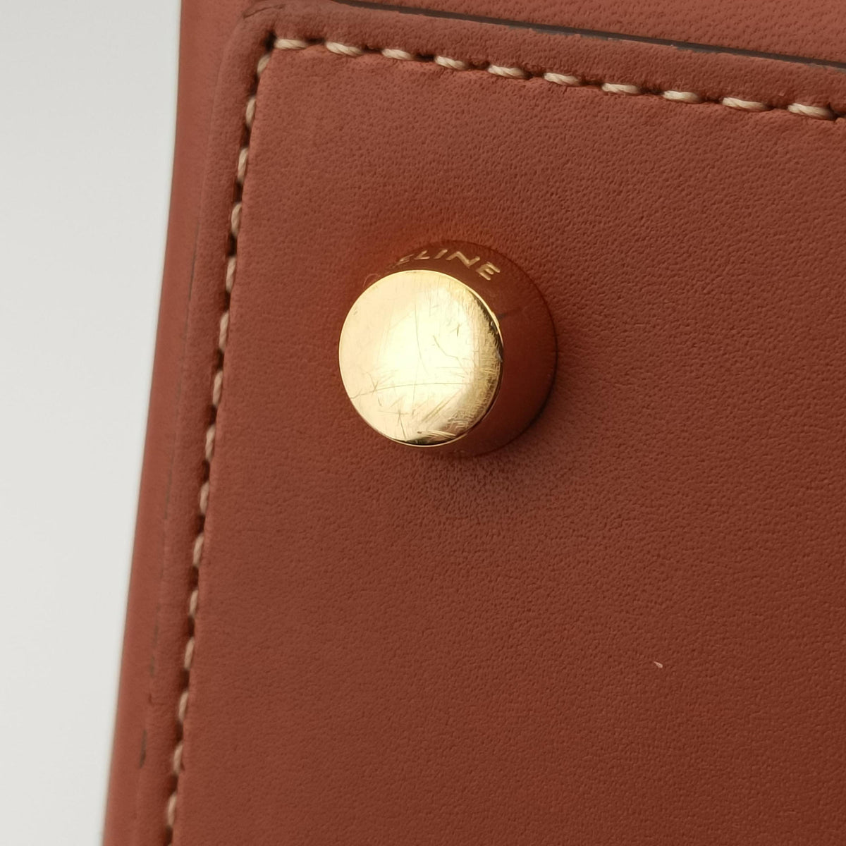 16 Mini Bag Brown Calfskin 188003 F-SL-129316 ミニ バッグ ブラウン カーフスキン 188003 F-SL-1293