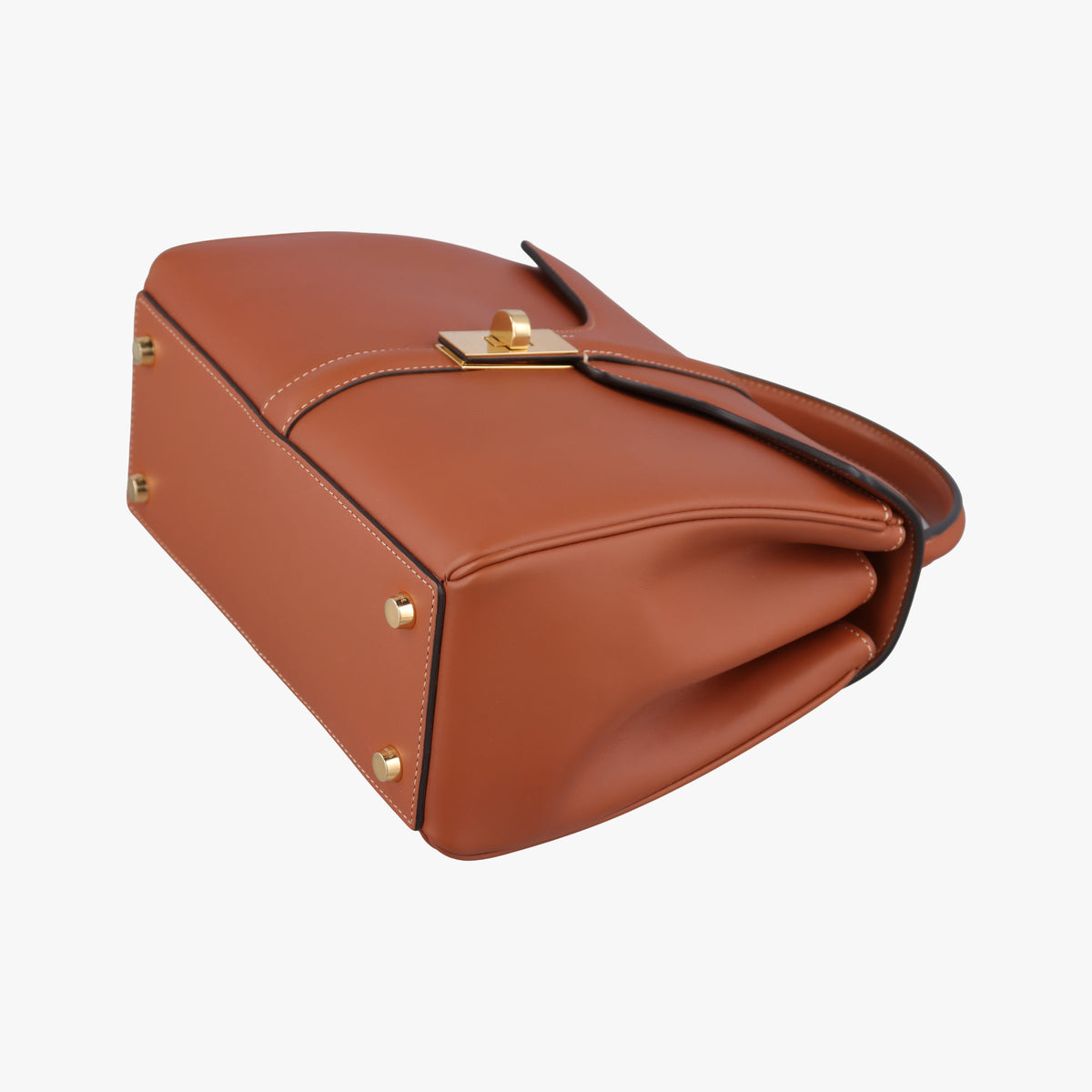 16 Mini Bag Brown Calfskin 188003 F-SL-129316 ミニ バッグ ブラウン カーフスキン 188003 F-SL-1293