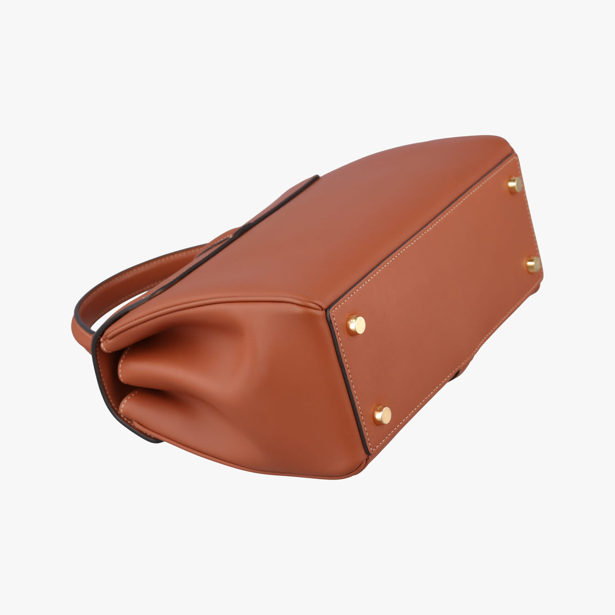 16 Mini Bag Brown Calfskin 188003 F-SL-129316 ミニ バッグ ブラウン カーフスキン 188003 F-SL-1293