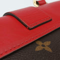 Locky BB Monogram/Brown×Coqulicot Monogram canvas×calf leather M44322 AA4199 IC ChipロッキーBB モノグラム/ブラウン×コクリコ モノグラムキャンバス×カーフレザー M44322 AA4199 ICチップ