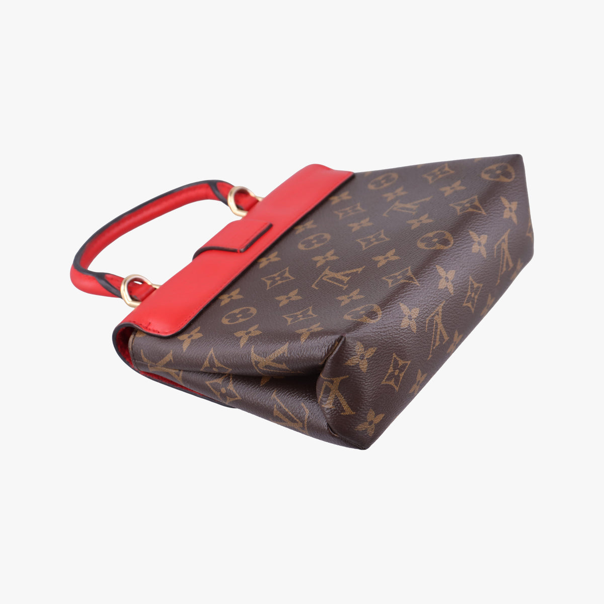 Locky BB Monogram/Brown×Coqulicot Monogram canvas×calf leather M44322 AA4199 IC ChipロッキーBB モノグラム/ブラウン×コクリコ モノグラムキャンバス×カーフレザー M44322 AA4199 ICチップ