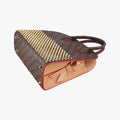 Christian Louboutin Collaboration Iconoclast Brown×red×beige Monogram Canvas×calf leather×ponyhair M41234 FO4194クリスチャンルブタンコラボ  アイコノクラスト モノグラム/ブラウン×レッド×ベージュ モノグラムキャンバス×カーフレザー ×ハラコ M41234 FO4194