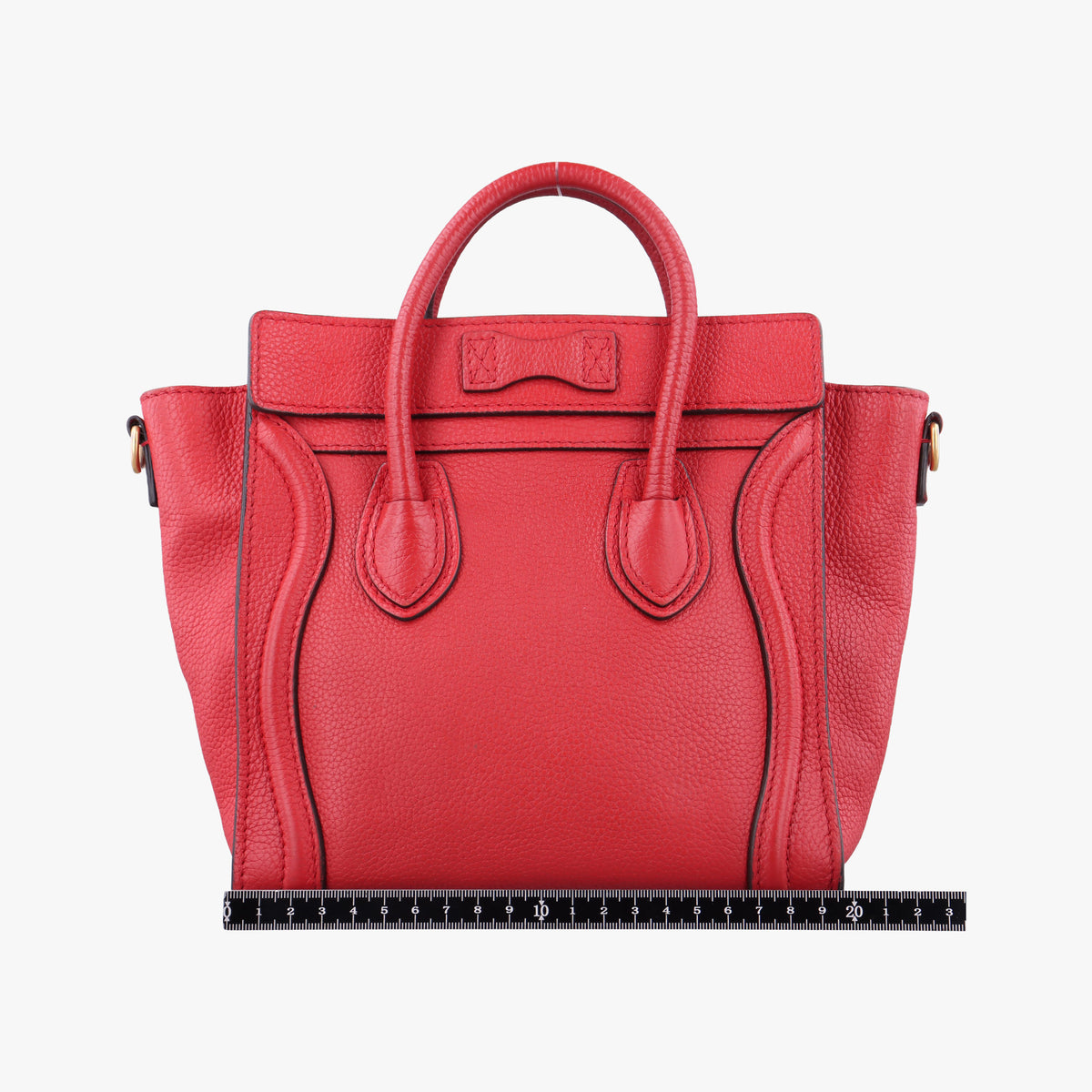 luggage nano shopper Red Leather S-CU-0172 I-VP-0172ラゲージナノショッパー レッド レザー S-CU-0172 I-VP-0172