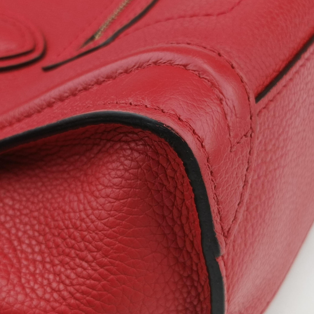 luggage nano shopper Red Leather S-CU-0172 I-VP-0172ラゲージナノショッパー レッド レザー S-CU-0172 I-VP-0172