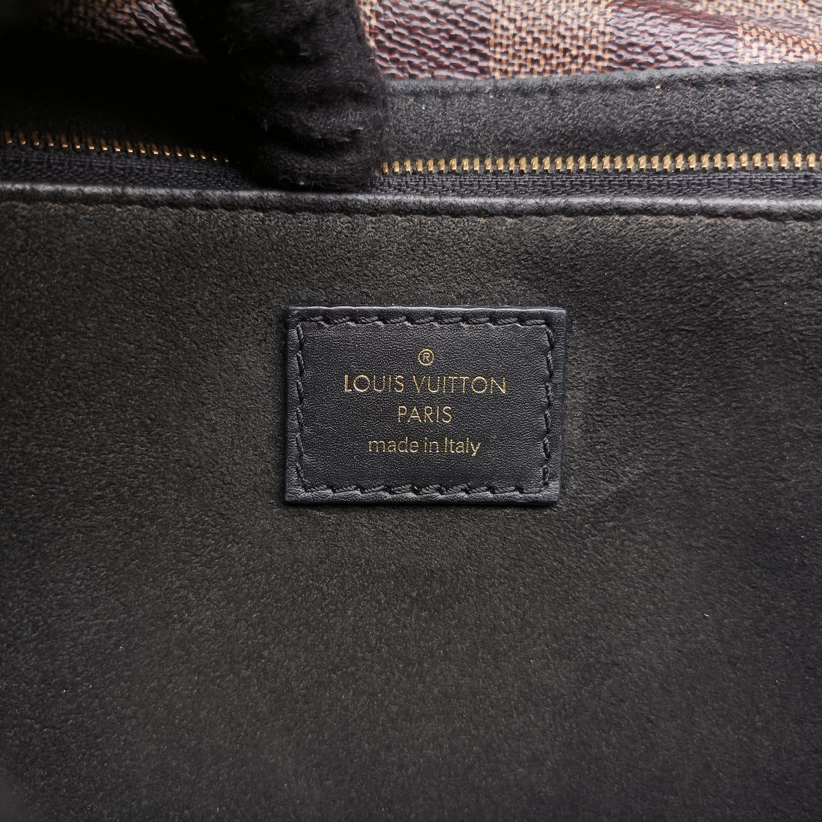 Vavin PM EBENE×Noir Damier Canvas×calf leather N40108 NZ2119ヴァヴァンPM エベーヌ×ノワール ダミエキャンバス×カーフレザー N40108 NZ2119