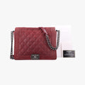 BOY CHANEL Red Leather A67951 18574921ボーイシャネル レッド レザー A67951 18574921
