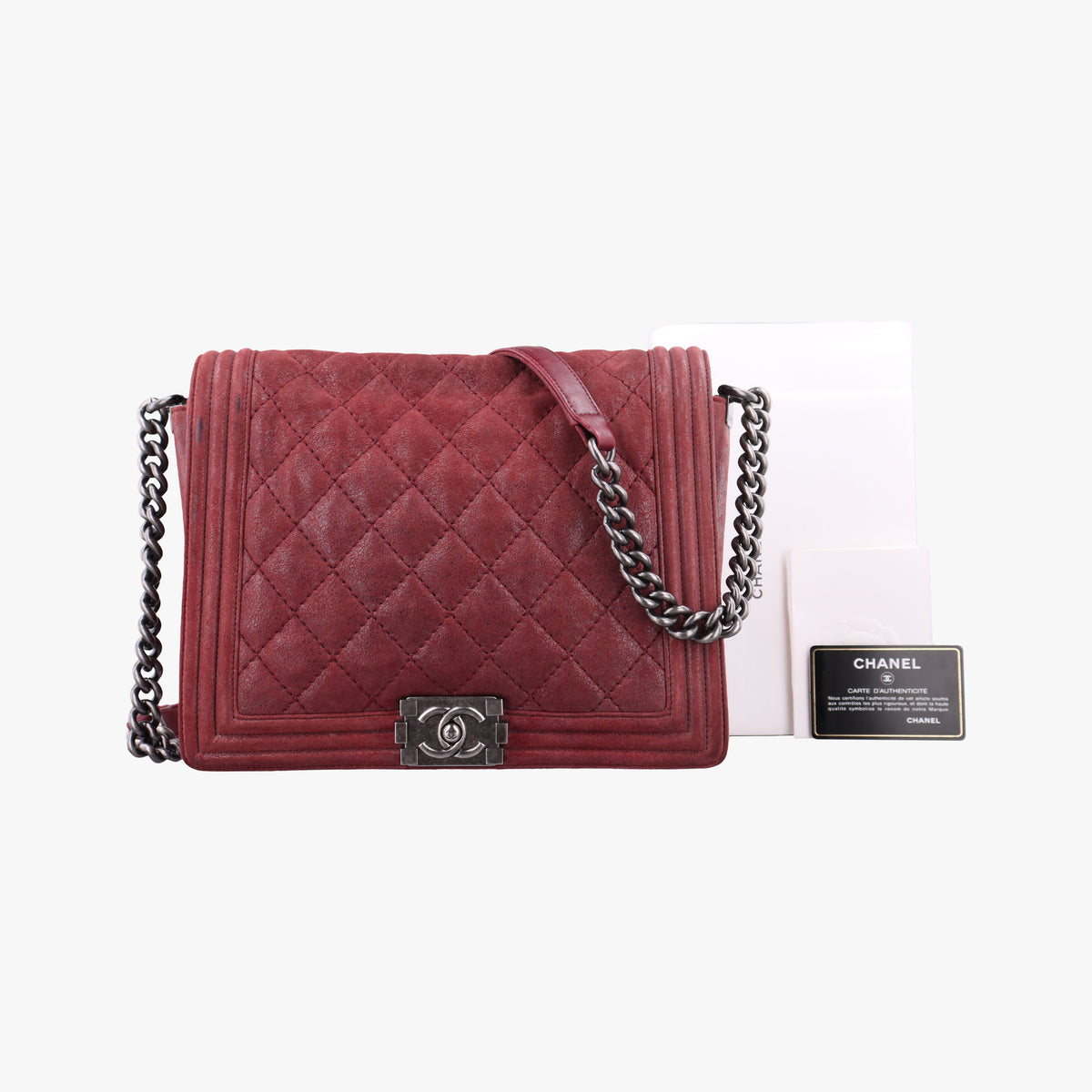 BOY CHANEL Red Leather A67951 18574921ボーイシャネル レッド レザー A67951 18574921