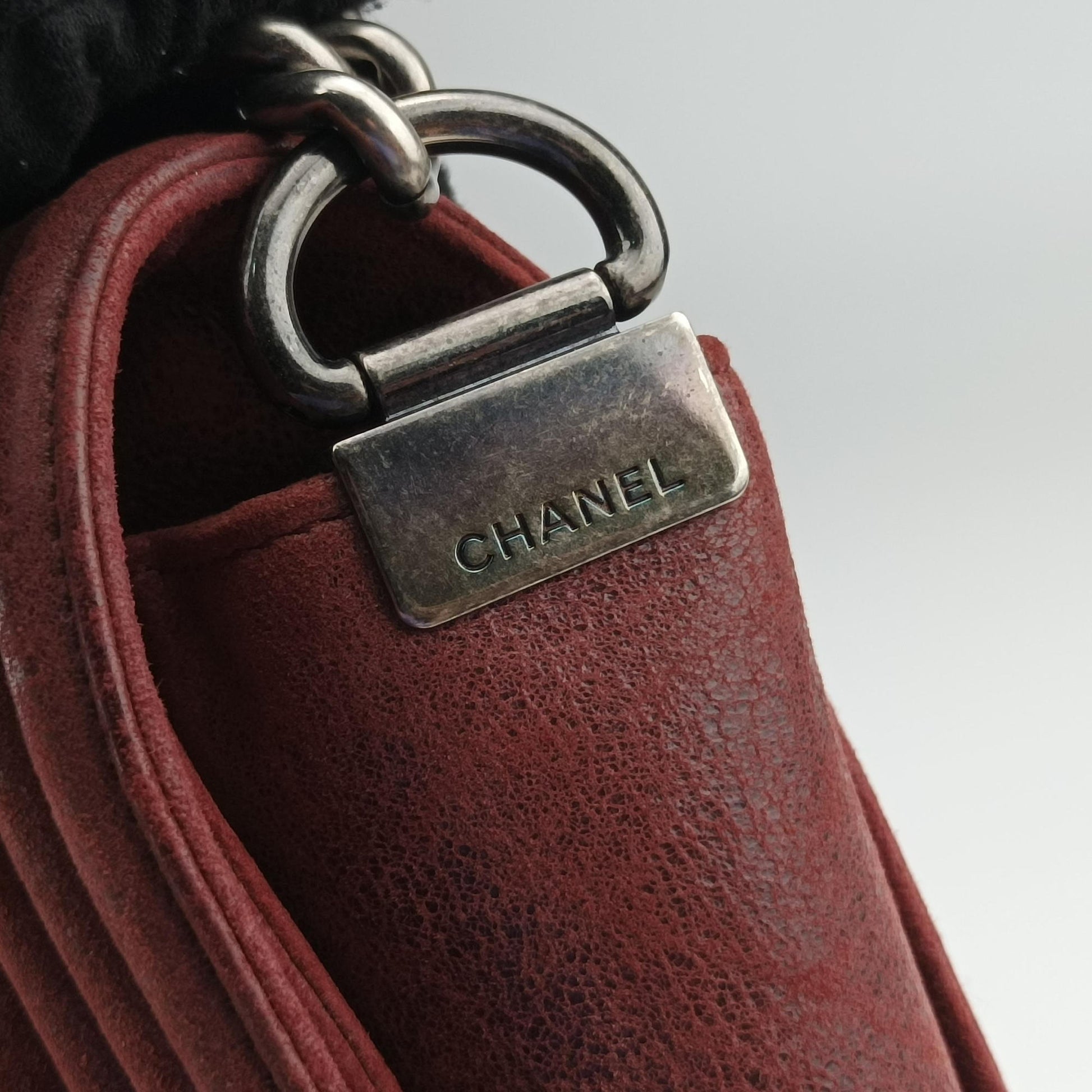 BOY CHANEL Red Leather A67951 18574921ボーイシャネル レッド レザー A67951 18574921