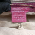 Heart Bit charm Beige × Pink Canvas×Leather 269955 E011275508ハートビット チャーム ベージュ x ピンク キャンバス×レザー 269955 E011275508