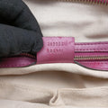 Heart Bit charm Beige × Pink Canvas×Leather 269955 E011275508ハートビット チャーム ベージュ x ピンク キャンバス×レザー 269955 E011275508