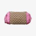 Heart Bit charm Beige × Pink Canvas×Leather 269955 E011275508ハートビット チャーム ベージュ x ピンク キャンバス×レザー 269955 E011275508