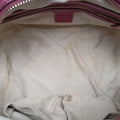 Heart Bit charm Beige × Pink Canvas×Leather 269955 E011275508ハートビット チャーム ベージュ x ピンク キャンバス×レザー 269955 E011275508